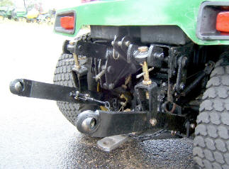 3 point hitch for attachments