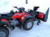 ATV Snowblower right side