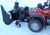 ATV Snowblower  left side