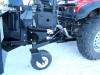 ATV Snowblower closeup