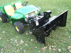 4 wheeler snow thrower