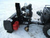 Quad snow blower