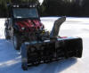 UTV RTV snowblower attachment